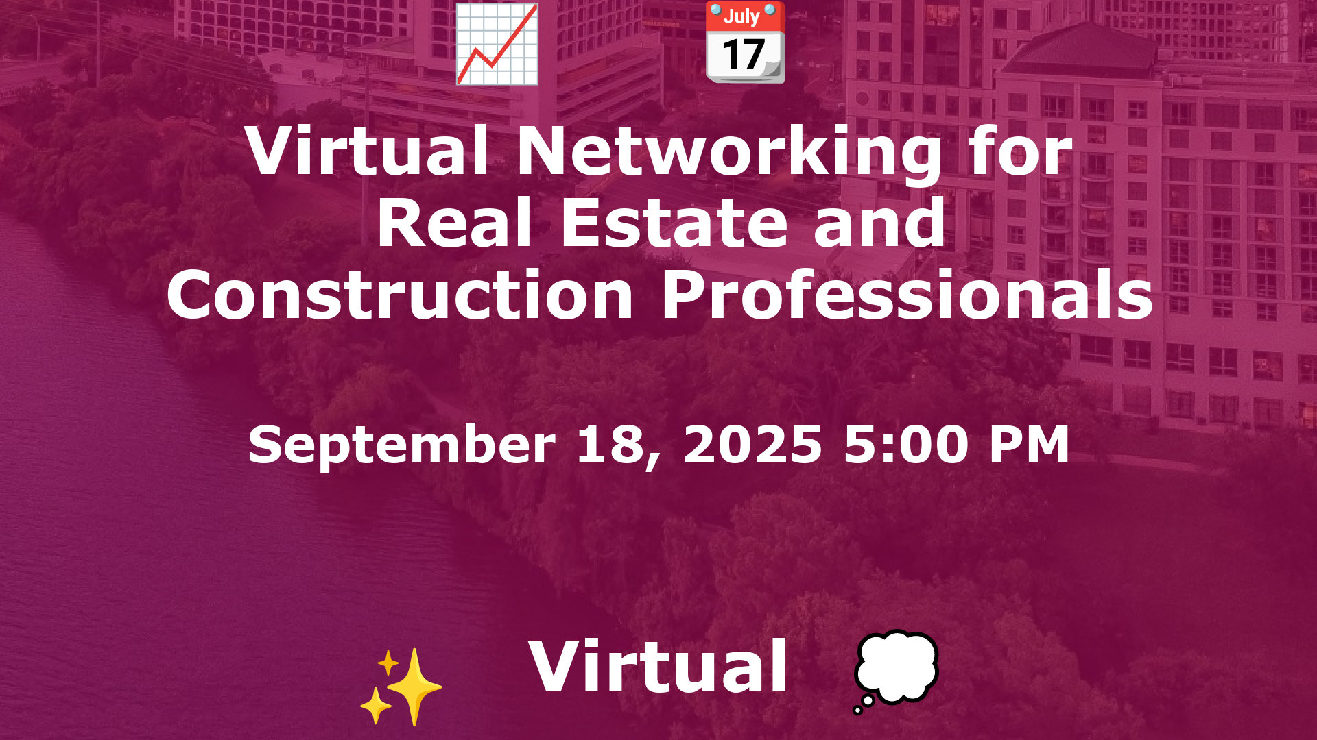 Virtual Networking for Real Estate and Construction Professionals event image